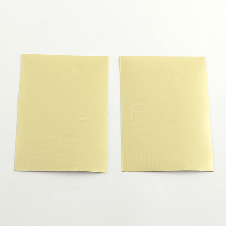 Self Adhesive Solid Color DIY Cloth Picture Stickers DIY-Q003-01F-1
