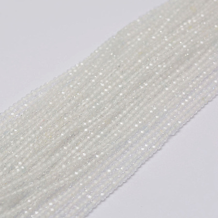 Natural Quartz Crystal Beads Strands G-E352-01-1-1