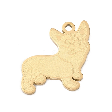 304 Stainless Steel Pendants SA-CBAE115-09G-1