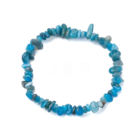 Natural Apatite Beads Kids Bracelets BJEW-JB10611-04-1