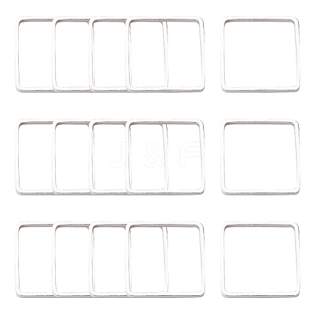 Square Brass Linking Rings EC03010mm-S-1