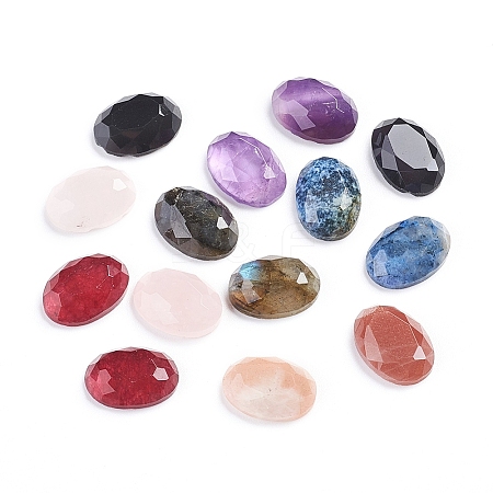 Natural Mixed Gemstone Cabochons X-G-L514-029-1