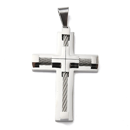 304 Stainless Steel Pendants STAS-H256-05P-1