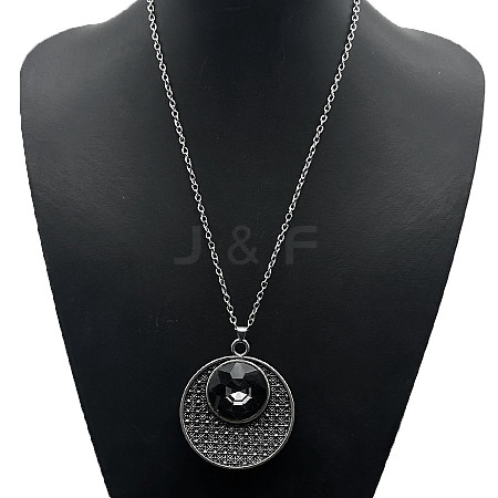 Fashionable Alloy Pendant Necklaces TA1820-4-1