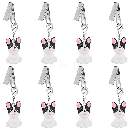 8Pcs Dog Resin Tablecloth Weights HJEW-SW00128-04-1