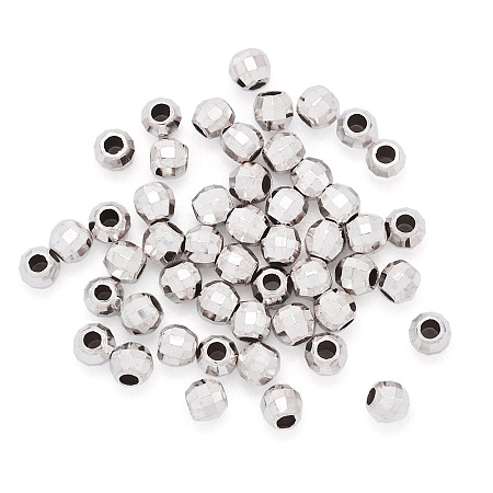 50PCS 925 Sterling Silver Beads Spacer STER-TA0001-30-1