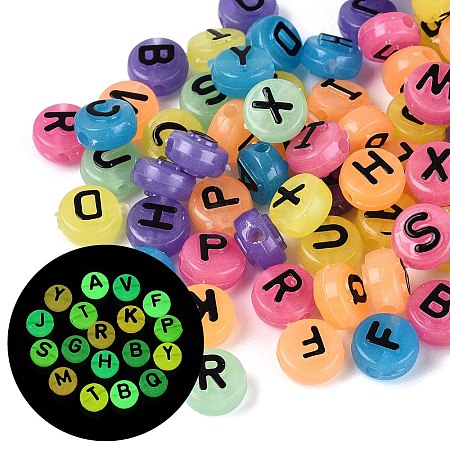 Luminous Acrylic Beads TACR-Q013-10-1