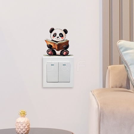Animals PVC Waterproof Self Adhesive Stickers STIC-K001-04A-1