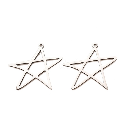 201 Stainless Steel Pendants SA-CBA49C1-11P-1