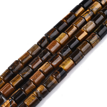 Natural Tiger Eye Beads Strands G-N326-150-B02-1