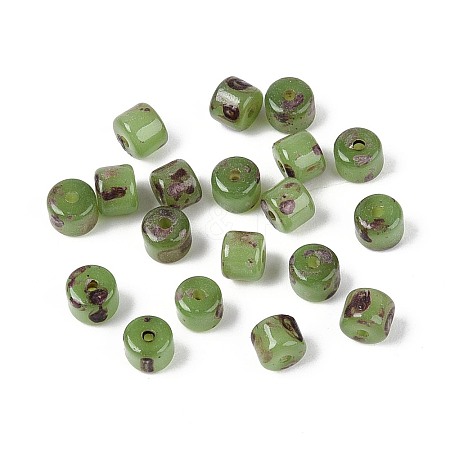 Baking Paint Glass Seed Beads SEED-N009-02C-1