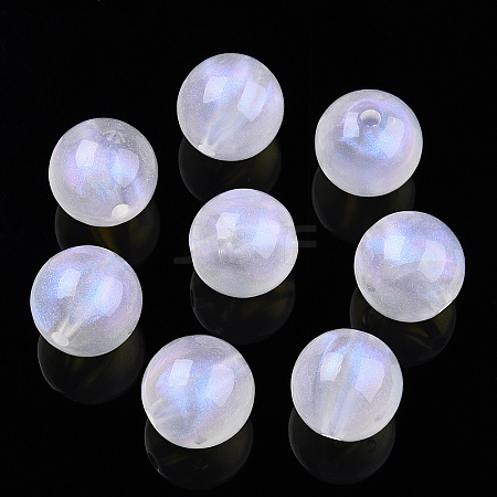 Transparent Acrylic Beads OACR-N008-108D-01-1