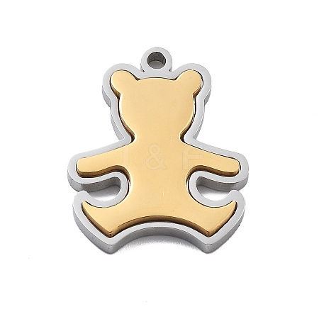 304 Stainless Steel Pendants STAS-R155-55G-1