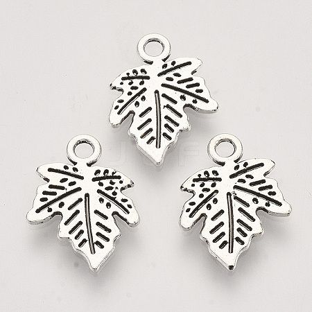 Autumn Theme Tibetan Style Alloy Pendants LS-TIBEP-T009-16AS-RS-1