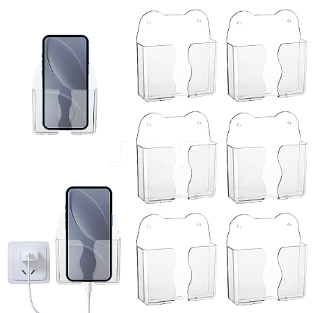PET Plastic Mobile Phone Holders AJEW-WH0481-94-1