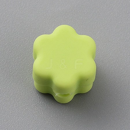 Flower Silicone Focal Beads SIL-TAC0008-10H-1