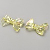 UV Plating Iridescent Transparent AB Color Plated Acrylic Beads TACR-WH0029-01C-2