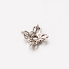 4-Petal Tibetan Style Alloy Bead Cap LS-TIBE-O004-35AS-LF-2