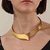 Stainless Steel Cuff Choker Necklace SF6573-1-6