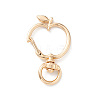Apple Alloy Swivel Clasps LS-FIND-L012-02KCG-1