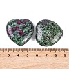 Imitation Zoisite Dyed Natural Sesame Jasper Healing Stones G-G020-01Q-3