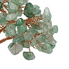 Natural Green Aventurine Chips Tree Decorations DJEW-M012-01F-3