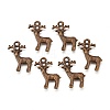 Tibetan Style Alloy Pendants X-MLF11052Y-NF-1