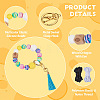 DIY Keychain Bracelet Making Kit DIY-TA0004-19-23