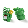 Cartoon Cute Resin 3D Frog Figurines RESI-Z024-01A-2