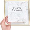 Glass Picture Frame with Iron Easel AJEW-WH0021-58A-3