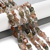 Natural Rutilated Quartz Beads Strands G-P497-01C-19-2