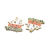 Halloween Alloy Enamel Pendant ENAM-B047-07LG-3