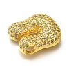 Brass with Cubic Zirconia Pendants KK-Q818-02U-G-2