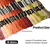 Polyester Embroidery Threads OCOR-WH20074-13B-03C-2
