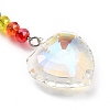 Chakra Crystal Suncatcher Dowsing Pendulum Pendants PALLOY-JF00461-7
