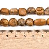 Natural Picture Jasper Beads Strands GG-CBA787B-A31-4
