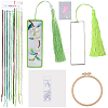 DIY Bookmarks Embroidery Starter Kit DIY-WH20816-004C-7