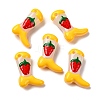 Baking Paint Glass Enamel Beads BLOW-D300-01K-1