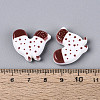 Printed Opaque Resin Beads RESI-N043-25-4