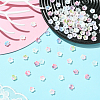 100Pcs Flower Luminous Resin Cabochons MRMJ-CJ0001-36-5