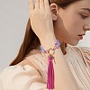 Chain Link Wristlet Keychain HJEW-SW00014-04-6