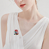 Alloy Enamel Brooches JEWB-P013-18EB-5