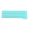Plastic Baking Edge Dough Scraper and Cutter Pastry Spatulas LS-AJEW-P077-09-1