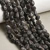 Natura Black Rutilated Quartz Beads Strands GG-CBAC13F-A02-02-1