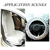 Disposable Non-woven Fabrics Car Seat & Steering Wheel Cover Sets AJEW-TAC0034-14-6