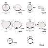 304 Stainless Steel Pendants STAS-CJ0001-02-2