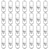 36Pcs Alloy Swivel Clasps PURS-CN0001-12KCG-7