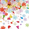 230Pcs 6 Styles Transparent Acrylic Beads OACR-TA0004-39-3