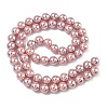 Electroplated Shell Pearl Beads Strands BSHE-G041-6mm-05-4