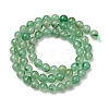 Natural Green Aventurine Round Beads Strands G-S150-6mm-3-4